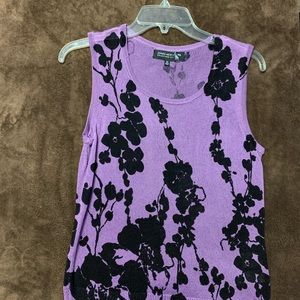 Jones NewYork. Sleeveless blouse, size PM